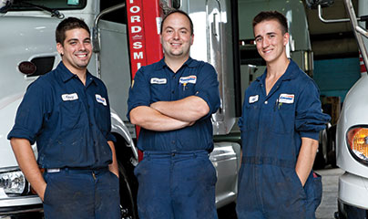 Careers in transportation. Truck driver jobs. 